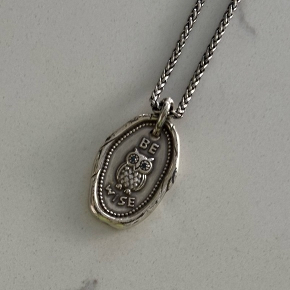 Brighton Owl “Wisdom” Pendant Necklace - Picture 4 of 11